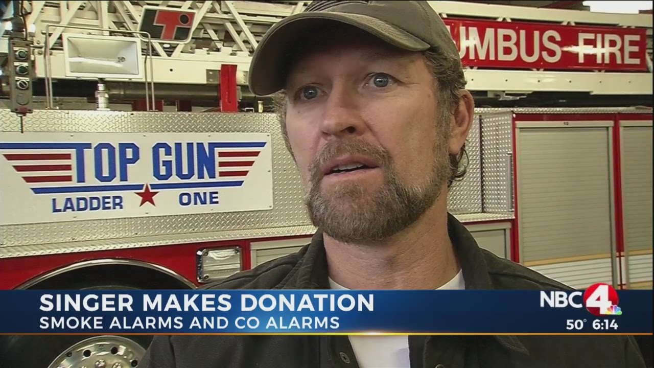 Country star Craig Morgan donating smoke and CO alarms to Columbus Fire Department