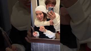 女友達に後ろから突然抱きついてみた結果…. #Shorts