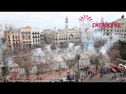 Fallas Valencia 2018. Masclet  Jueves 15 de Marzo 2018. Ricardo Caballer, RICASA