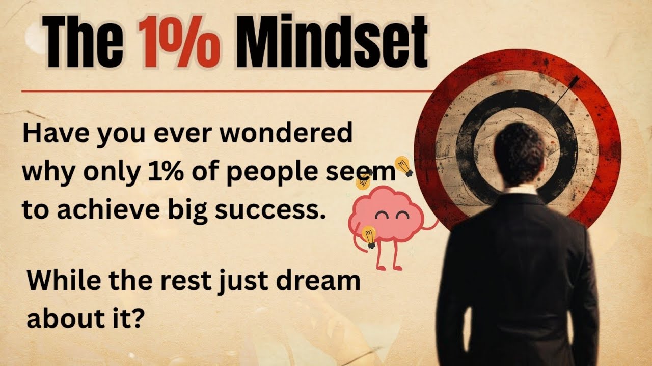 Образ мышления 1% || Адаптированная книга для чтения || Улучшите свой английский || Изучайте англ...