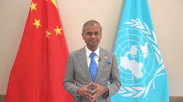 UN Resident Coordinator Siddharth Chatterjee for ZJU Global Governance Week