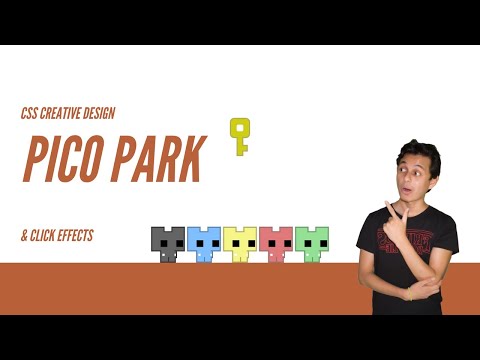 PICO PARK CSS Design & Hover Effects | Html CSS