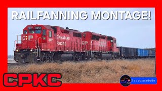 RAILFANNING MONTAGE! | Action on the Indian Head Subdivision!