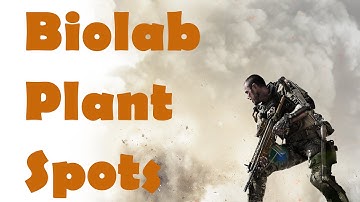 CoD Advanced Warfare Competitive Tips and Tricks: INSANE Biolab Plant Spots / Lines of Sight!