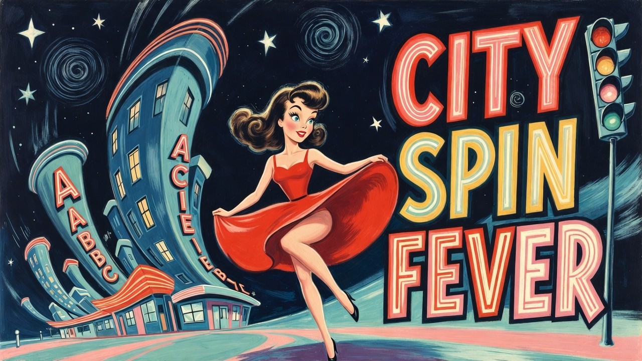 City Spin Fever | 1959 Rock & Roll Animated Short