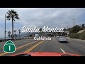 Driving Tour Of Pacific Coast Highway (PCH) Santa Monica to Malibu California 【4K】