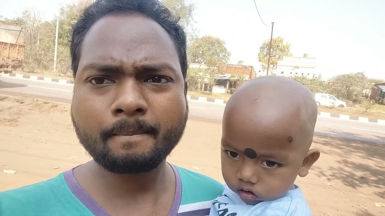 Babu ka  Mundan Ho Gaya 😋😋