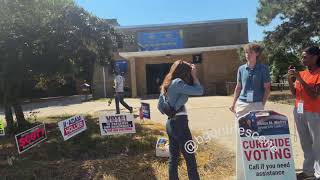 LIVE: Michigan state Sen. Mallory McMorrow visits polling location in Detroit