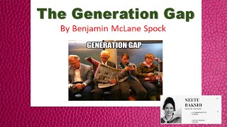 GENERATION GAP BY BENJAMIN MCLAIN SPOCK