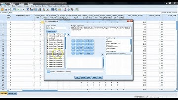 SPSS Using SUM function