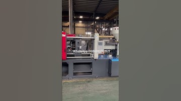 240 ton plastic injection molding machine with servo motor with techmation plc controller ready ship