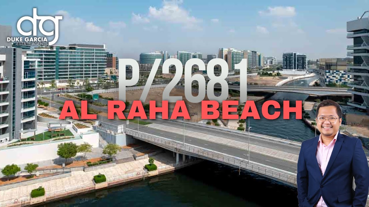 P/2681 Building, Al Raha Beach | 2 Bedroom with Maids Room (01 Layout) [Virtual Tour]