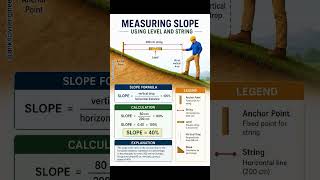 Slope Calculation Using Level and String | Easy Civil Engineering Method 📏