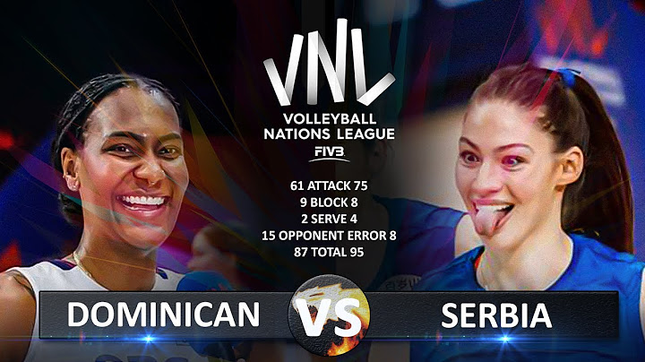 Dominican Republic vs Serbia  | Women's VNL 2025