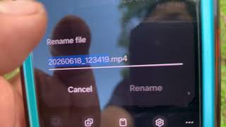 How to convert video to audio by renaming file Android