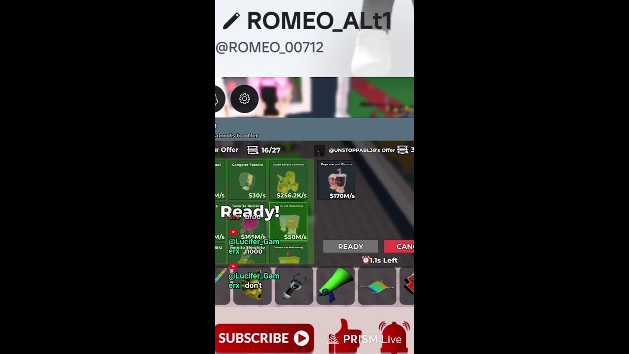 Live streaming of ROMEO_RBX