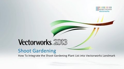 Vectorworks How To Use Shoot