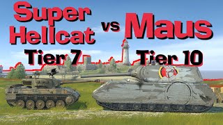 WOT Blitz Can Super Hellcat Destroy a Maus