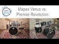What&#39;s YOUR Choice? Mapex Venus Vs Premier Revolution // Drummer&#39;s Review Short