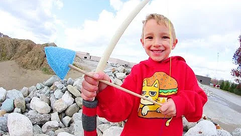 FATHER SON BOW & ARROW ADVENTURE TIME!