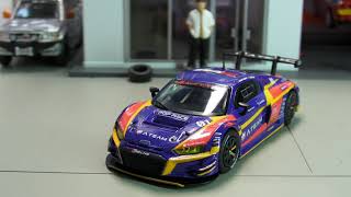 Pop Race X Works Racing 1/64 Audi R8 LMS EVA RT Test Type 01 覺醒 開箱