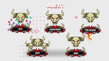 The Best Fully Customized Animated Intro - Twitch Overlay Design for SavageDrumming