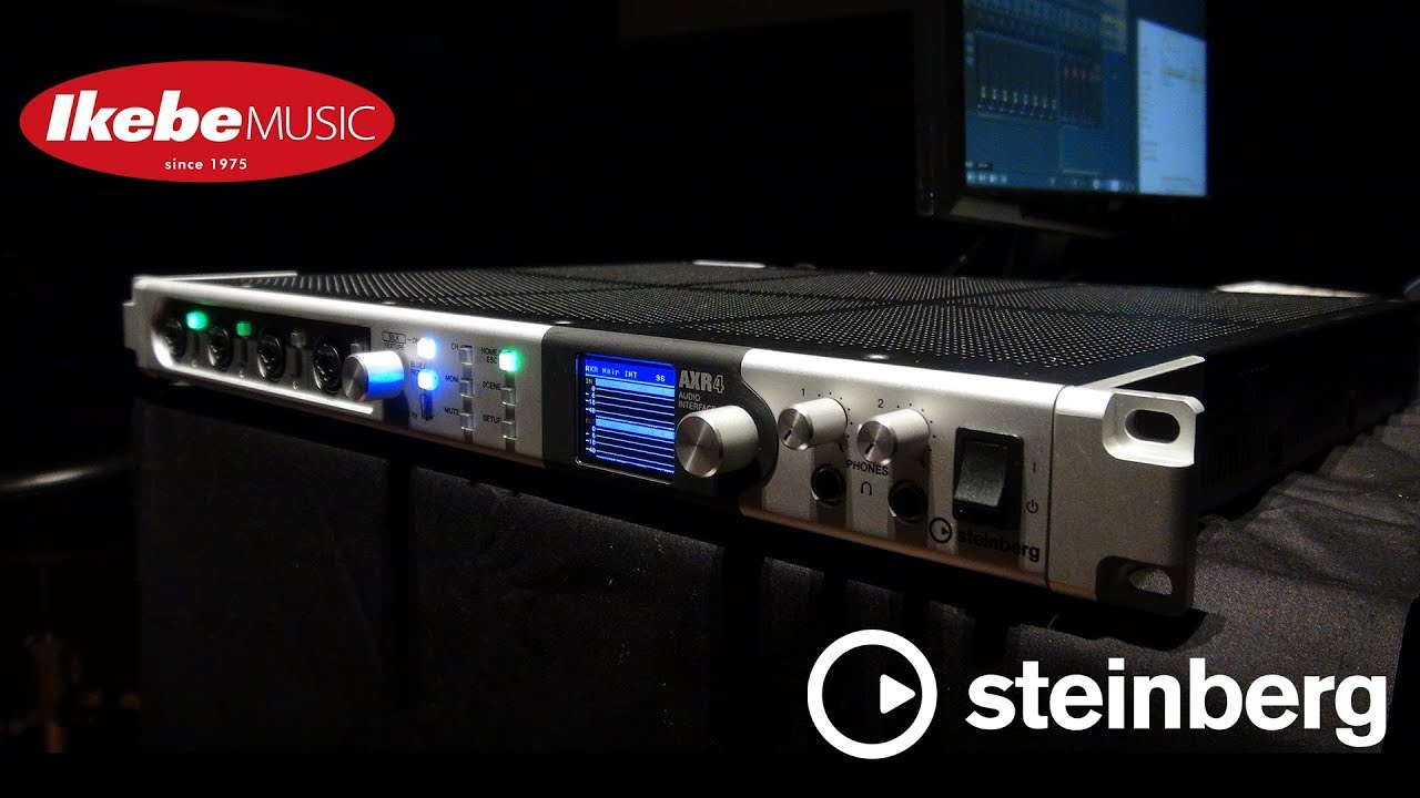 池部楽器店】登場！Steinberg AXR4T・真の次世代オーディオ
