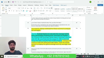 Exp19_Excel_Ch05_ML1_RealEstate | exp19 excel Ch05 ML1 RealEstate |  excel Ch05 ML1 RealEstate