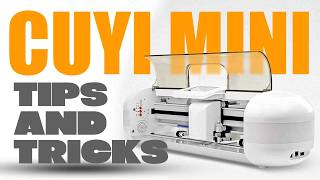 CUYI Mini Cutter Plotter Tips and Tricks