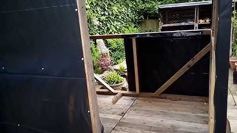 Pallet shed part 3 (PVC)