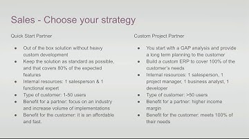 Partner #OdooWebinar - Becoming a Successful Odoo Partner in less than 1 year