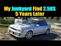 Subaru 2.5 RS GC8 2021 Update | Junkyard Find |