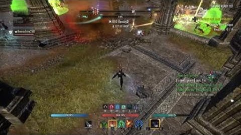 ESO: Stonethorn PVP - Immortal Permablock DK tank strikes again vs EP zerg, lag & skill delays,