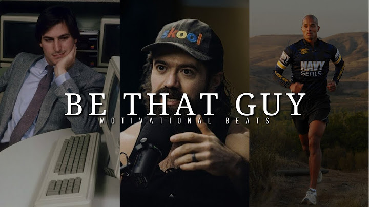 BE THAT GUY | 2025 Powerful Motivational Video