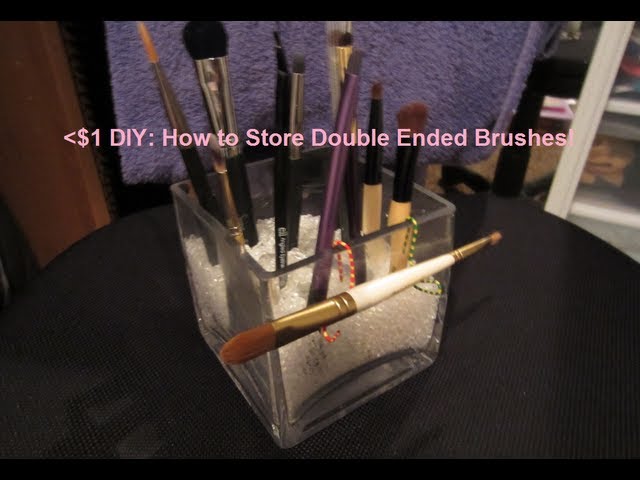 How To Store Makeup Brushes