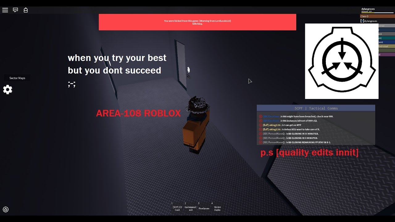 Roblox Area 108 Breaching Scp 966 Lol Youtube - roblox scp 966 breach youtube