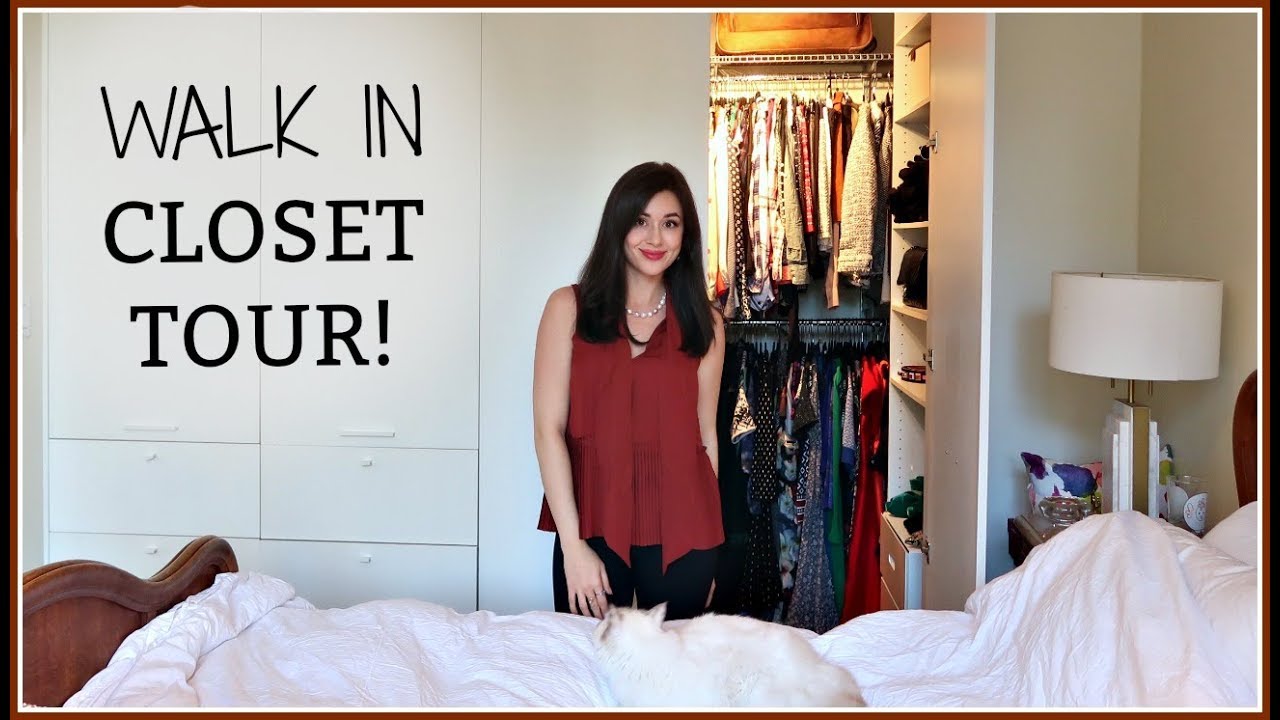WALK IN CLOSET TOUR!