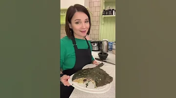 Камбала и картофель с эстрагоном🔥