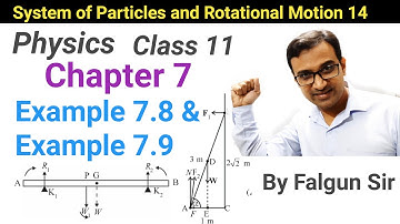Example 7.8 | Example 7.9 | Physics | Class 11 | Chapter 7 | NCERT | Gujarati Medium