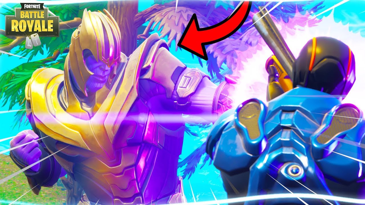 *NIEUW* THANOS VERSLAAN MET EEN SHOTGUN in Fortnite Battle Royale