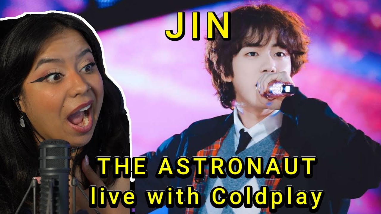 BTS JIN “THE ASTRONAUT” Live Performance with ColdPlay | JIN BIAS FIRST TIME REACTION