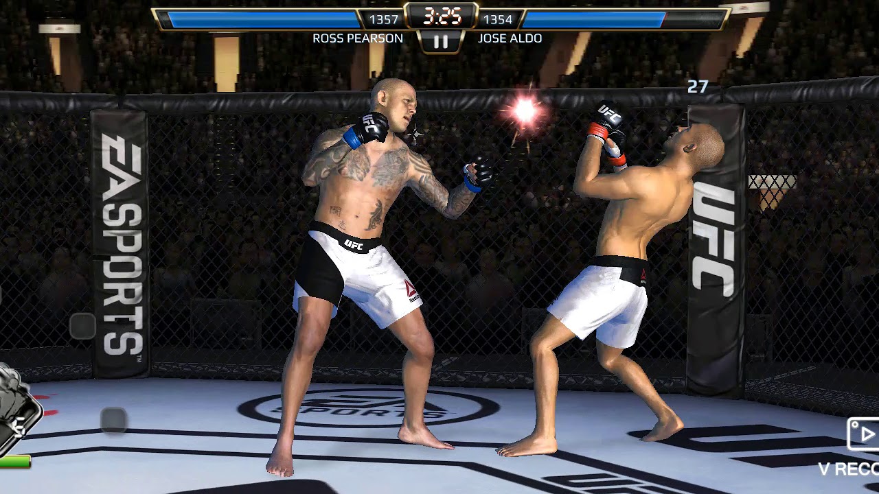 UFC Game nice fight (R.Satran) Ross Pearson  vs.  Jose Aldo