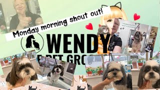 #Monday morning shout out. #wendythepetgroomer