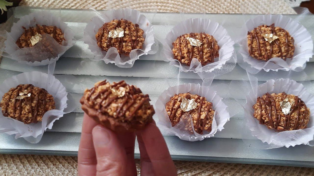 حلويات عيد2025/حلوة تذووب ذوبان بعجينة هشة وحشو مقرمش😋بدون شكولا سهلة وسريعة 125غ تقطع 40حبة