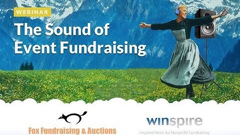 WEBINAR The Sound of Event Fundraising