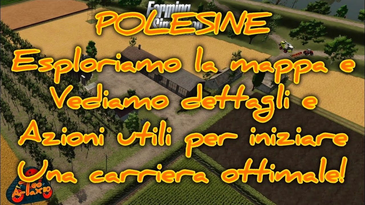 POLESINE Esploriamo la mappa e vediamo dettagli e azioni utili per iniziare una carriera ottimale!