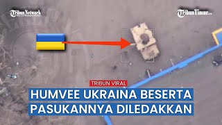 Rusia Kirim Serangan Artileri Setelah Humvee Terdeteksi Di Pangkalan Militer Ukraina