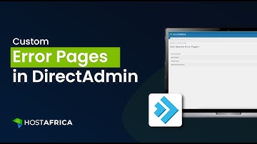 Custom Error Pages in DirectAdmin