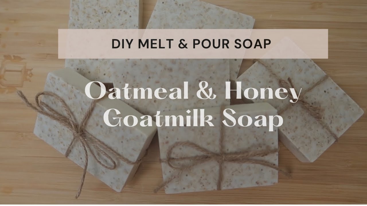 How I Swirl My Melt and Pour Goat's Milk Soap 