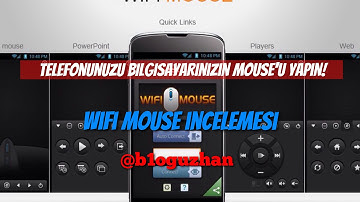 Telefonunuzu Bilgisayarınızın Mouse
